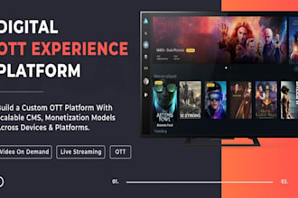 create custom ipt app, vod app, ott paltform, xciptv app, smart tv with panel