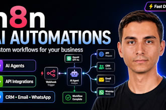 build n8n ai automations with openai, claude and apis