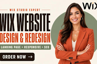 ecommerce website design redesign wix site, wix store revamp or edit wix studio