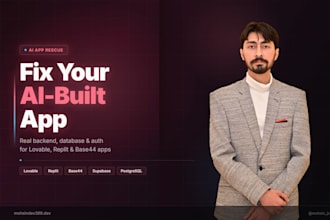 fix and add a real backend to your lovable, replit, or base44 app