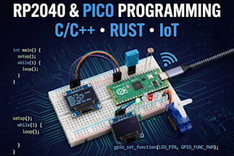 program rp2040, pico, and custom embedded systems