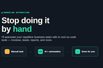 automate your business workflow with ai and no code tools