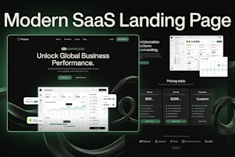 build a high converting saas landing page ready to launch