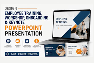 design employee training,workshop,onboarding,keynote powerpoint prasentation