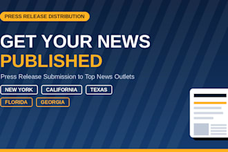 do new york california texas news submission press release
