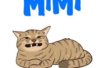 draw your pet as a silly cartoon