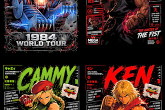 create high quality dtf dtg halftone designs for print