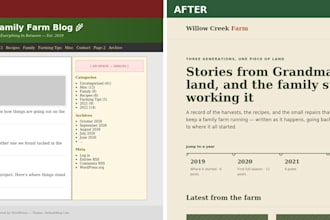 redesign and optimize your wordpress website for seo and navigation