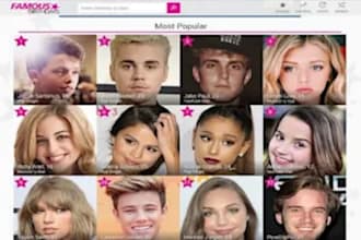 create a famous birthdays profile for your name or family