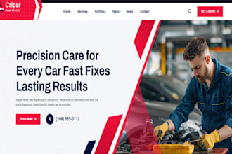 fix create hostinger mobile rv repair godaddy trailer camper auto repair website