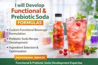 food formulation beverage formulation recipe development supplement formulation