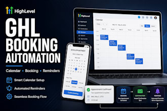 gohighlevel calendar appointment booking and automation