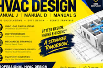 perform acca manual jds hvac load calculations and duct design