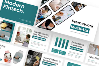 create a professional powerpoint template and slide master
