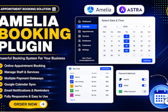 install and setup amelia pro booking plugin on wordpress