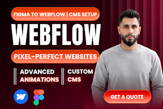 build a premium webflow website for ai and tech startups