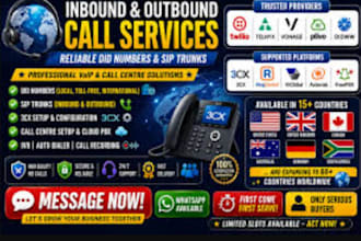 do sip trunk did number 3cx auto dialer voip auto dialer and sip trunk provider