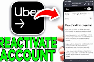 uber eats reactivation, amazon flex reactivation, spark reactivation