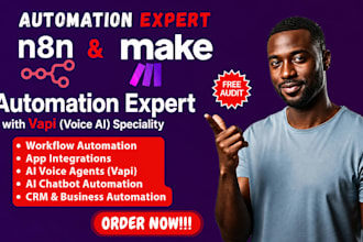 be your n8n and make com automation expert