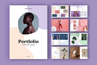a modern custom portfolio website for your brand