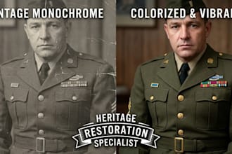 colorize and restore your old black and white photos