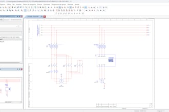 design and draw electrical schematics on eplan electric