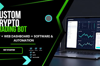 build ai trading bot, crypto trading bot, arbitrage trading bot and hft bot