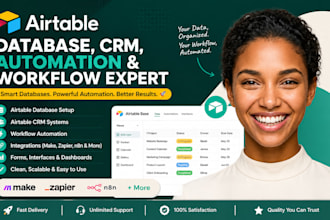 setup airtable automation airtable database airtable crm expert workflow