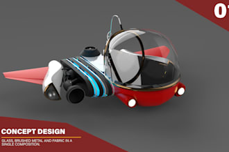 create conceptual product renders