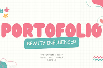 design aesthetic canva presentation, pitch deck, and portofolio