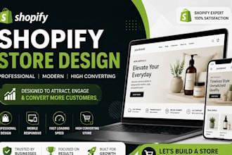 build shopify store shopify store design shopify redesign shopify website design