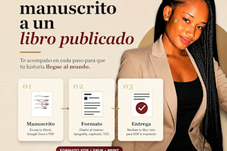 formatearé tu libro digital e impreso para publicar en KDP