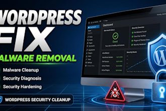 fix wordpress issues, remove malware and repair website errors