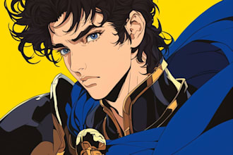 draw you as anime character style