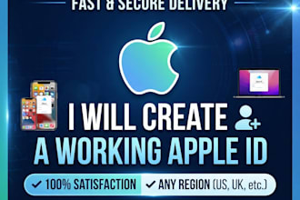 create a secure verified US or regional apple id for app store and icloud