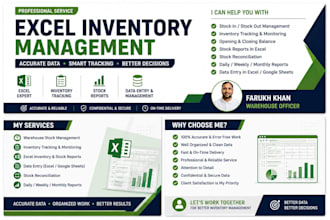 create an inventory management excel spreadsheet