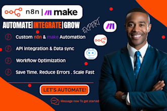 setup and fix n8n automation, n8n workflow, ai automation, make expert workflow