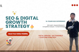 provide SEO, content, digital marketing, and growth strategies