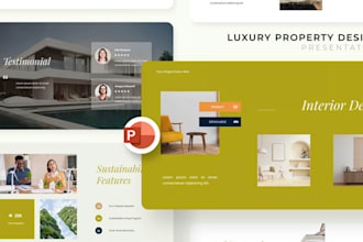 design a results driven business powerpoint presentation and pitch deck