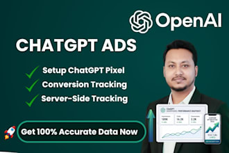 setup openai chatgpt ads, pixel, conversion api and GTM tracking