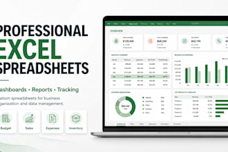 create a professional excel spreadsheet for your business