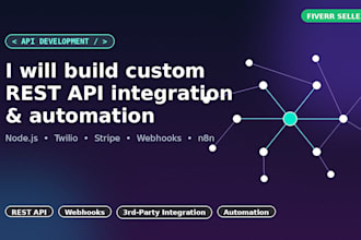 build custom rest API integration and automation