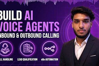 build custom ai voice agents and n8n calling automation