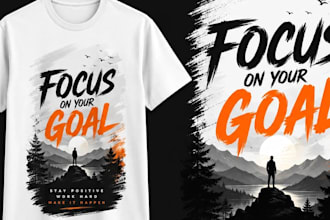 do vintage typography t shirt designs