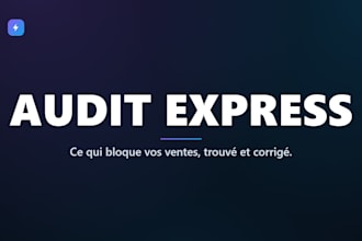 je vais auditer votre boutique SEO, vitesse, rgpd