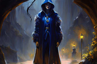 fantasy book cover design or fantasy book cover