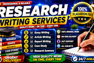 do case study ,internship report,apa paper, finance, assignment,research,summary