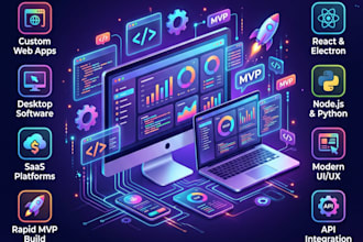 build desktop web apps and application mvps