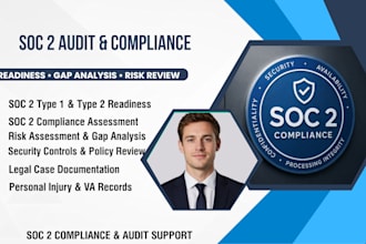 provide soc 2 audit, compliance, readiness and audit report