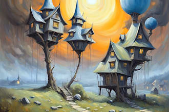 design fantasy book cover or book cover